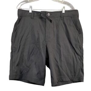 Gerry Men's Venture Chino Shorts Black Size 32 Nylon Blend Slash Pockets W/Tags